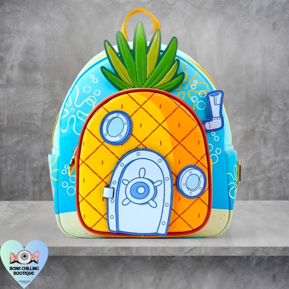 NWT Loungefly Spongebob Squarepants Pineapple House Backpack 🍍